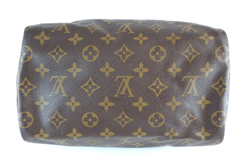 Louis Vuitton Monogram Speedy 25 Handbag Used