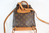 Louis Vuitton Monogram Montsouris PM Backpack Used