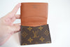 Louis Vuitton Monogram Envelope De Visite Card Case Used