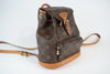 Louis Vuitton Monogram Montsouris PM/Mini Backpack Used