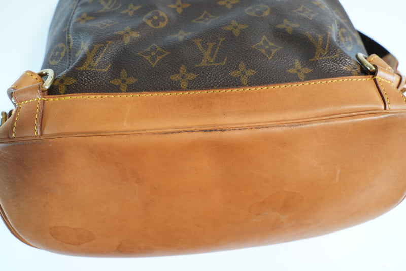 Louis Vuitton Monogram Montsouris MM Backpack Used