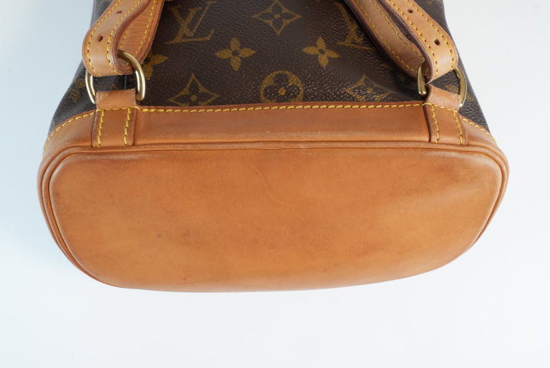 Louis Vuitton Monogram Montsouris PM Backpack Used